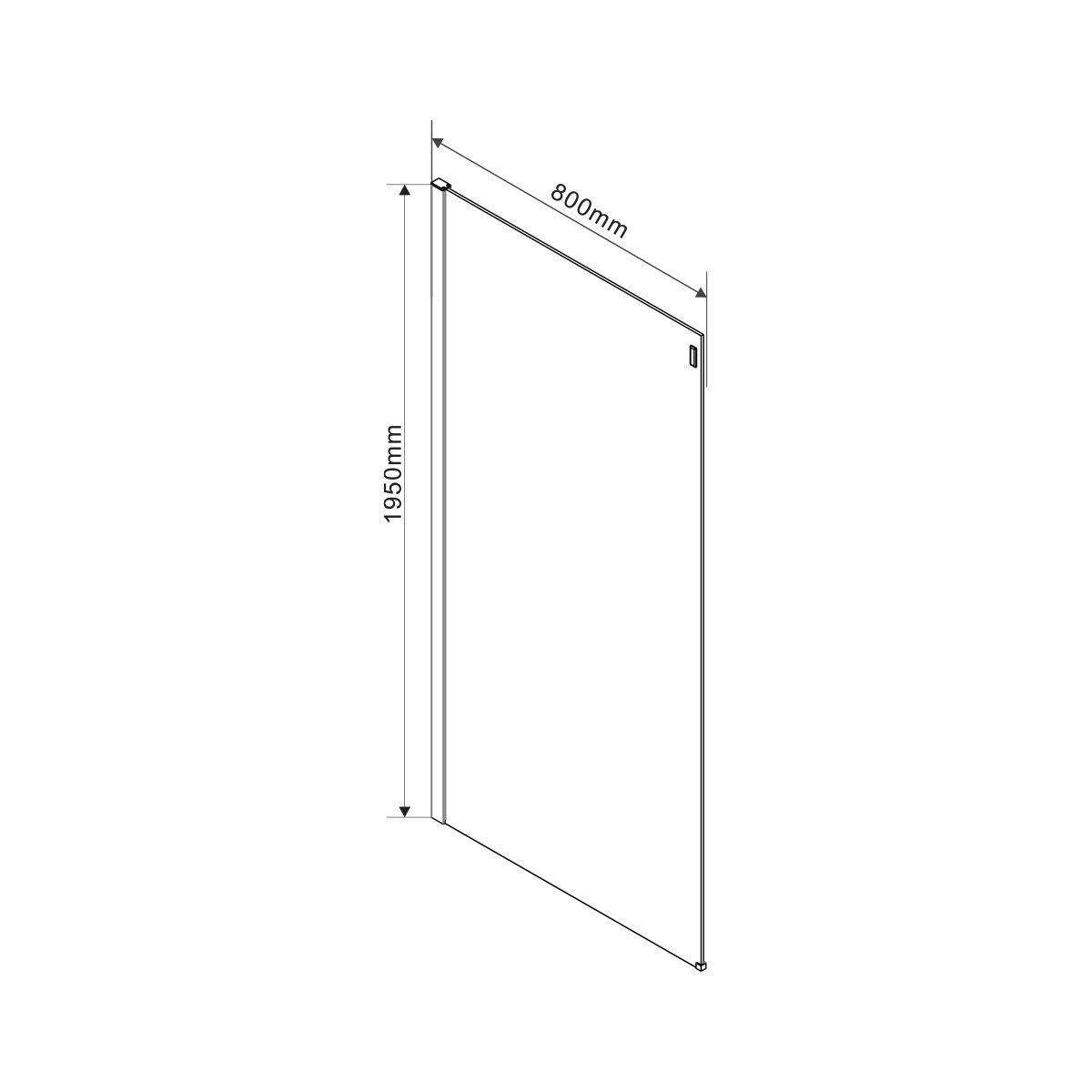Душевой уголок Como VSR-1C8014CL, 1400*800, хром, стекло прозрачное - Gidratop.ru изображение