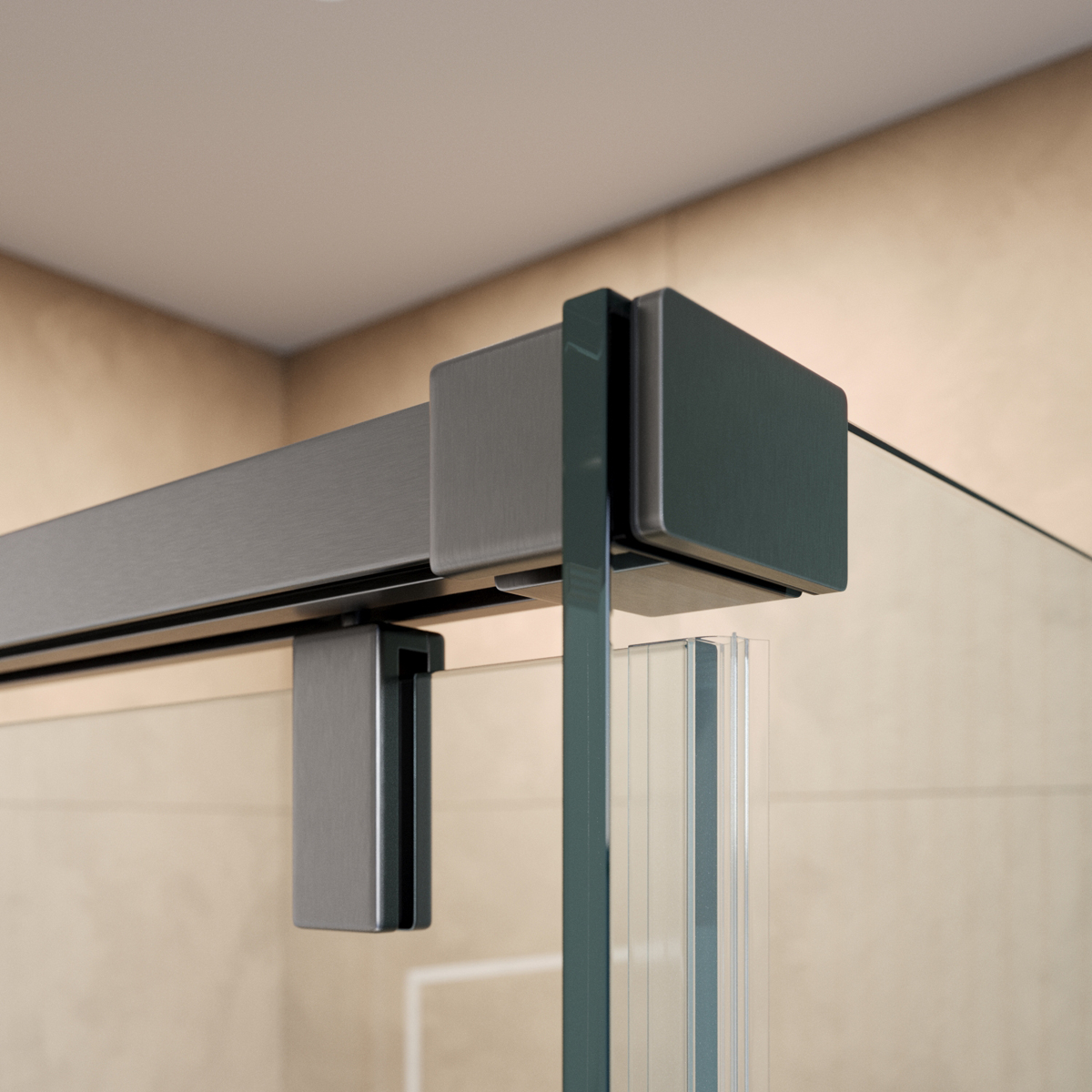 Душевой уголок BelBagno SOFT_CLOSE-1-AH-1-160/80-C-GM - Gidratop.ru изображение