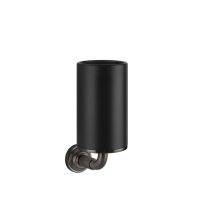 GESSI VENTI20 стакан подвесной, цвет черный, фурнитура Black Metal Brushed PVD - Gidratop.ru изображение