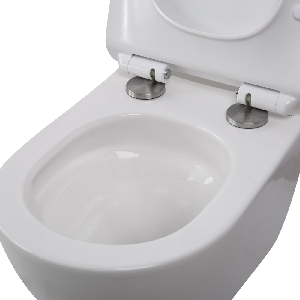 Унитаз подвесной безободковый BelBagno AMANDA-TOR BB051CH-TOR-FC/BB051SC - Gidratop.ru изображение
