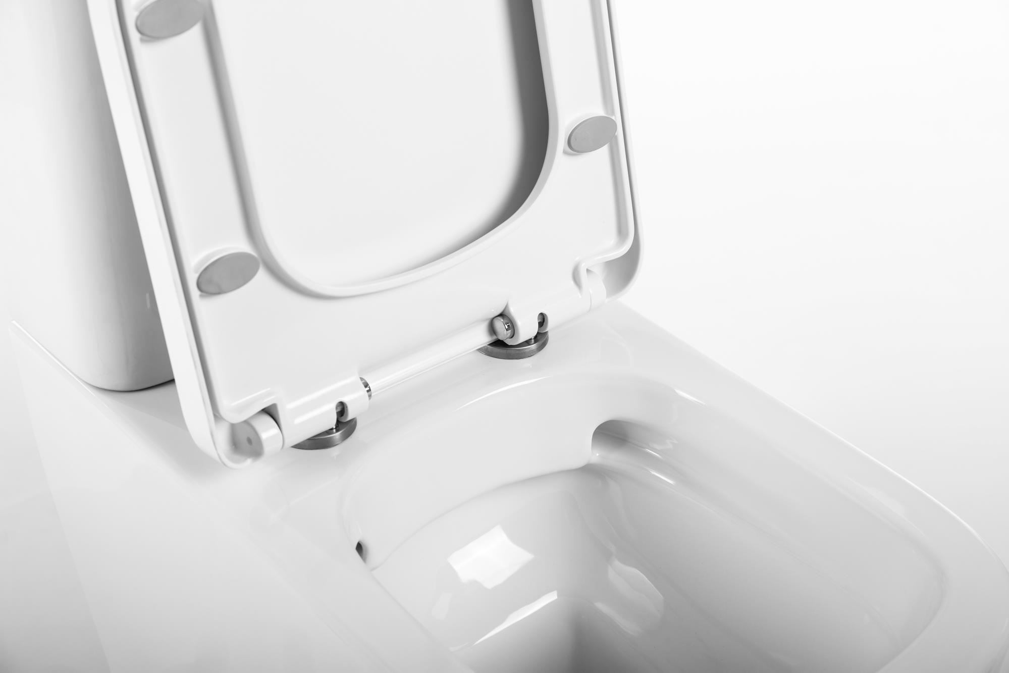 Унитаз-компакт безободковый BelBagno ALBANO BB120CPR/BB120SC - Gidratop.ru изображение