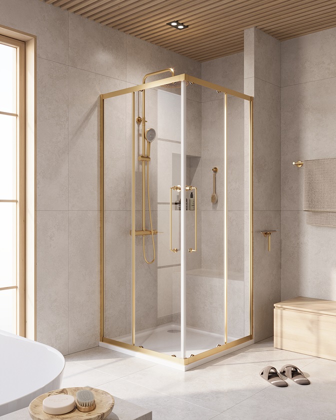 Душевой уголок CEZARES RELAX-304-A-2-100-C-BORO - Gidratop.ru изображение