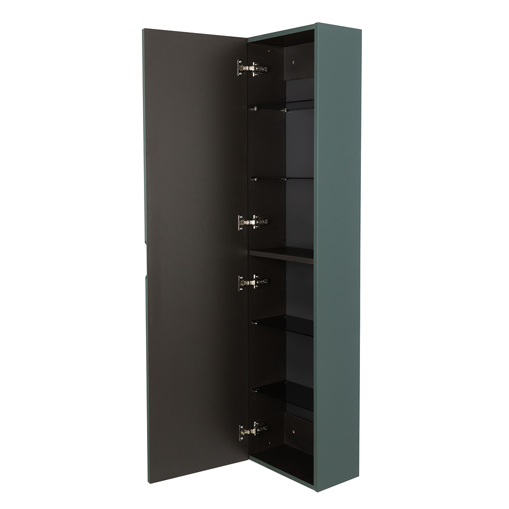 Колонна подвесная с дверью, реверсивная 55297 Verde opaco, 35x20x140 - Gidratop.ru изображение