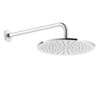 GESSI INCISO верхний душ настенная, шарнирная на 1/2,  Oslash;300мм, цвет: хром - Gidratop.ru изображение