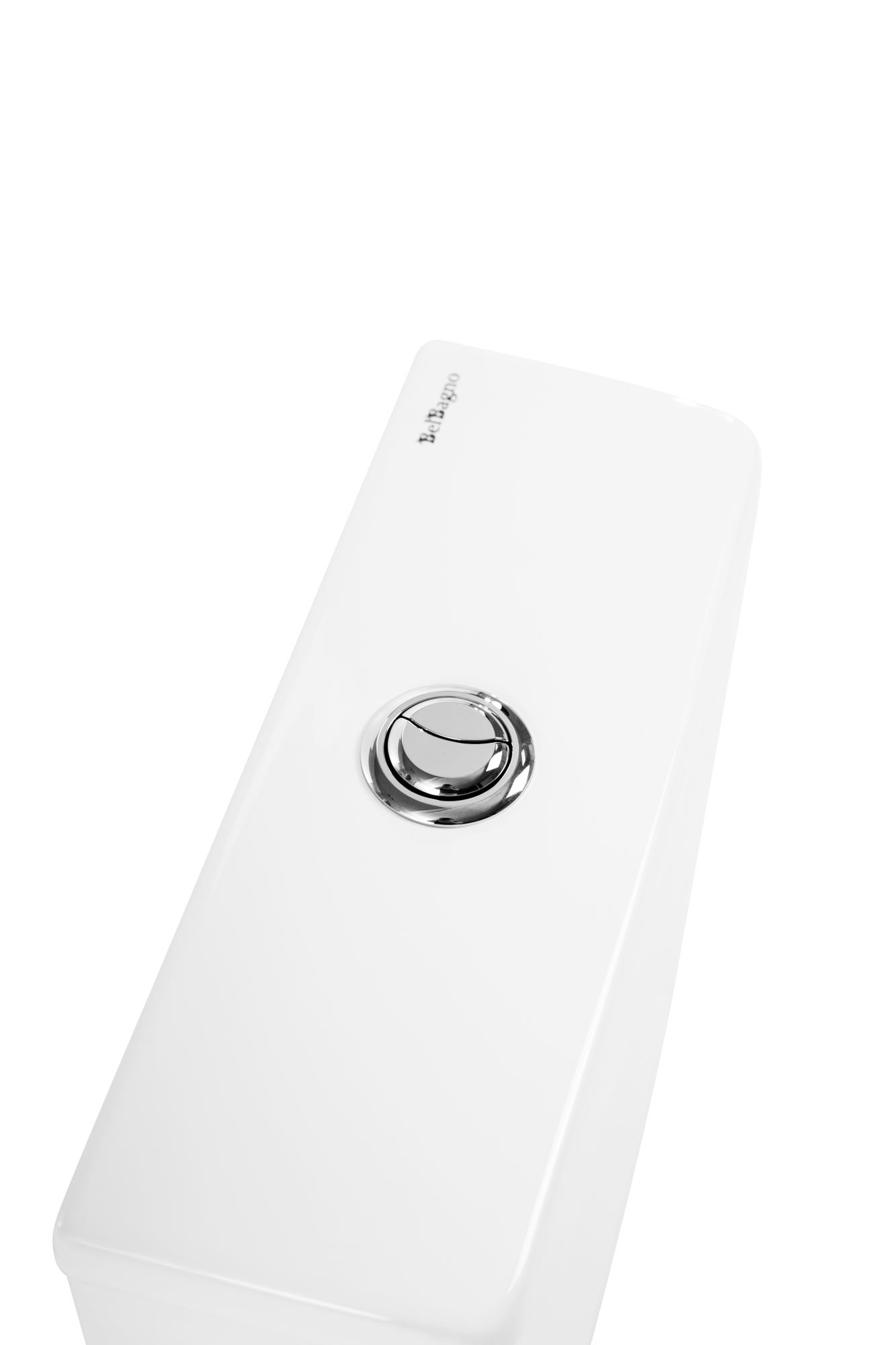 Унитаз-компакт безободковый BelBagno ARDENTE-R BB02093CPR/BB2112SC - Gidratop.ru изображение