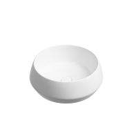 Раковина CERAMICANOVA Maya накладная круглая 400x400x140 белый CN12004 - Gidratop.ru изображение