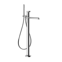 Gessi Anello напольный смеситель для ванны (внешние части), цвет: хром - Gidratop.ru изображение