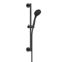 Gessi Emporio shower штанга в комплекте с душевой лейкой легкой очистки, шланг 1,50 м, цвет: Black XL - Gidratop.ru изображение