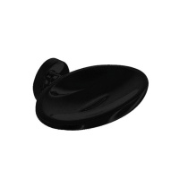 Colombo Plus Мыльница подвесная, цвет: цвет: чёрный матовый - Gidratop.ru изображение