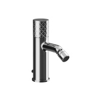 GESSI HABITO INTRECCIO смеситель для биде на 1 отверстие, однорычажный, в комплекте с донным клапаном, цвет хром