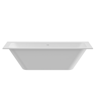 Ванна из искусственного камня Solid Surface CEZARES CZR-SLIDER-170-80-57-SSB - Gidratop.ru изображение