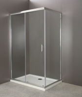 Душевой уголок BelBagno UNO-AH-1-100/80-C-Cr - Gidratop.ru изображение