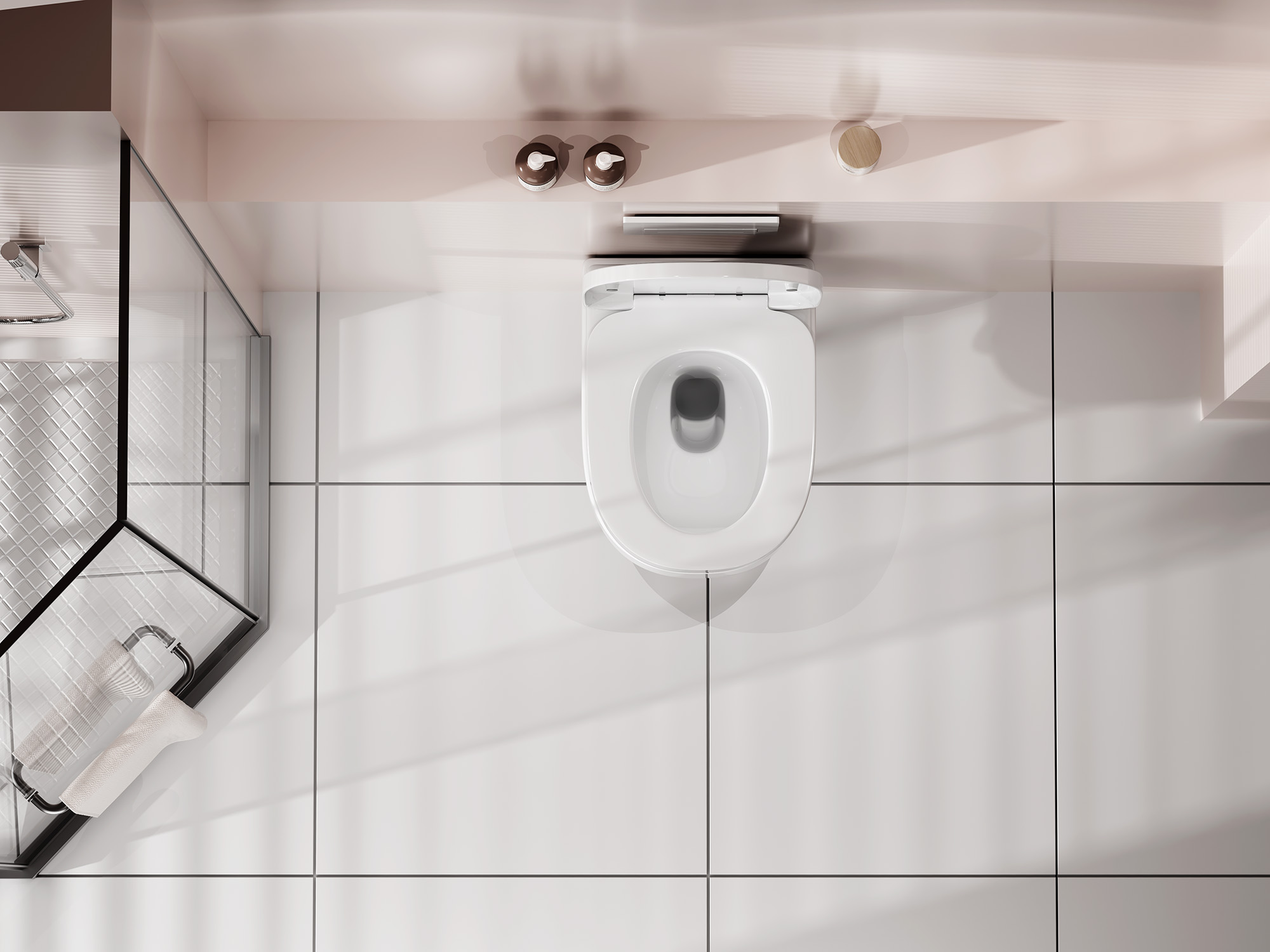 Унитаз ABBER Rechteck AC1218 подвесной белый, безободковый, смыв торнадо и струйный смыв - Gidratop.ru изображение