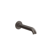GESSI Origini настенный излив 192 мм., цвет: Black Metal Brushed PVD - Gidratop.ru изображение