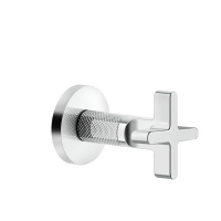 GESSI INCISO запорный кран для термостатического смесителя высокой производительности, резьба 3/4(внешняя часть), цвет: хром - Gidratop.ru изображение
