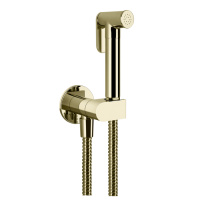 Gessi Origini гигиенический душ, шланг 1250 мм, цвет: Brass PVD - Gidratop.ru изображение