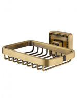 Мыльница с держателем WONZON & WOGHAND ROMA, Бронза (WW-7224) - Gidratop.ru изображение