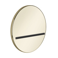GESSI VENTI20 излив настенный Oslash;207 мм., каскадный, цвет Brass PVD - Gidratop.ru изображение