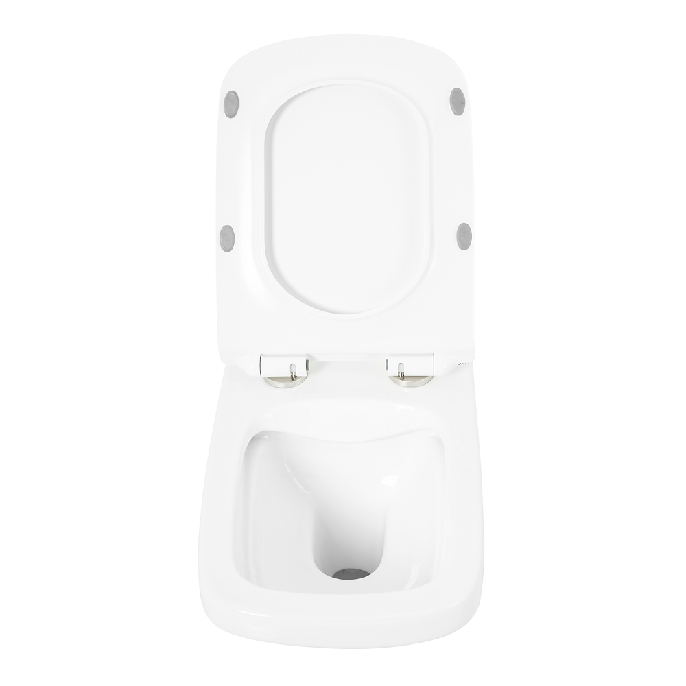 Унитаз подвесной безободковый BelBagno SELA BB3201CHR/BB3201SC - Gidratop.ru изображение