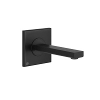 Gessi Emporio Via manzoni настенный излив короткий, комбинируемый с удаленным управлением, цвет: Black XL - Gidratop.ru изображение
