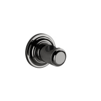 GESSI VENTI20 держатель фиксированный для душевой лейки, цвет Black Metal PVD - Gidratop.ru изображение