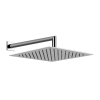Gessi Emporio shower верхний душ для настенного крепления, поворотная, с защитой от известкового налёта, цвет: Mirror Steel