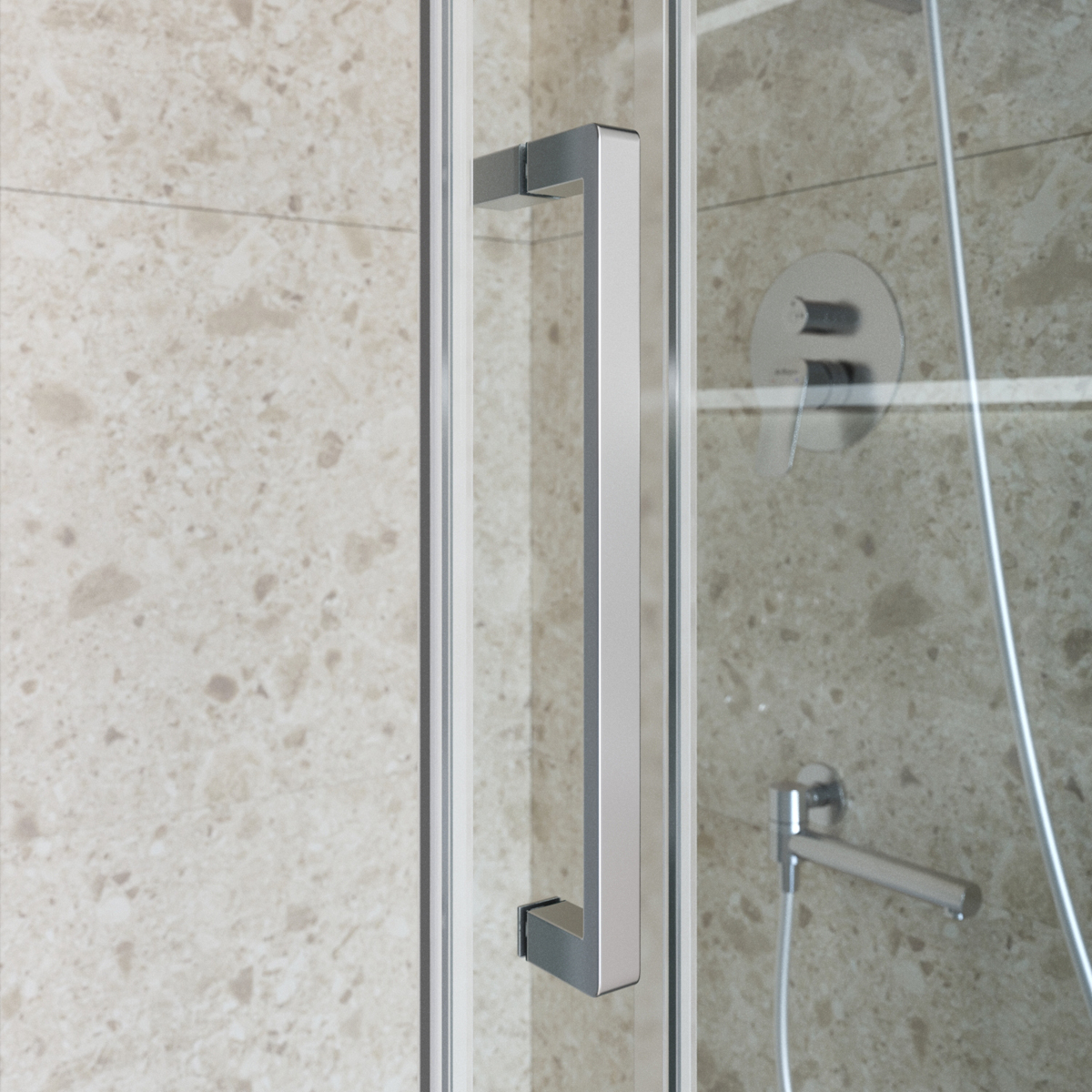 Душевой уголок BelBagno MARINO-2-AH-1-120/100-C-Cr - Gidratop.ru изображение