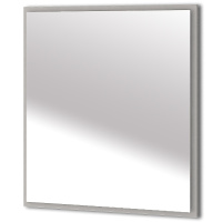 TIFFANY Зеркало со встроенной LED подстветкой, системой Антизапотевания, реверсивное 45085 Grigio nuvola, 98х4х90 - Gidratop.ru изображение