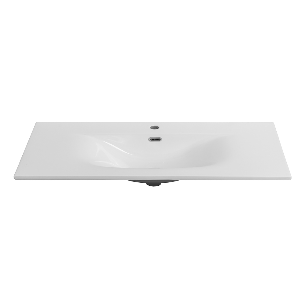 Керамическая раковина CZR-8099-100, 1010x460x170 - Gidratop.ru изображение
