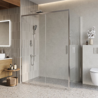 Душевой уголок BelBagno LUCE-AH-1-150/100-C-Cr - Gidratop.ru изображение