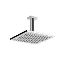 Gessi Emporio shower верхний душ потолочный, поворотная с шарниром, с защитой от известкового налёта, цвет: Chrome - Gidratop.ru изображение