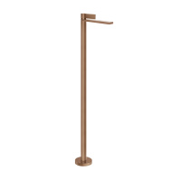 GESSI  INVERSO DIAMANTATO внешняя часть напольного смесителя для раковины, цвет: Copper Brushed PVD - Gidratop.ru изображение