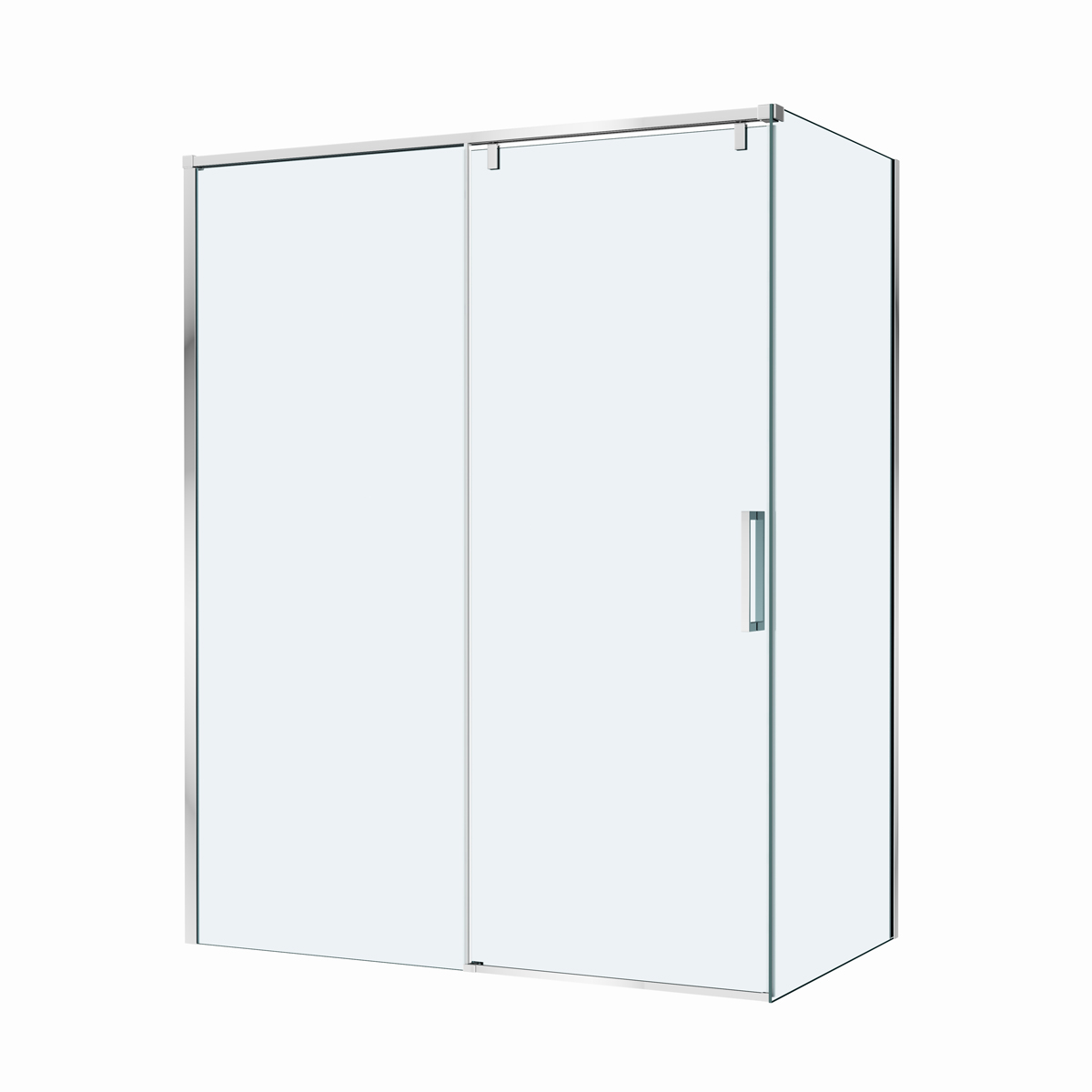 Душевой уголок BelBagno SOFT_CLOSE-1-AH-1-150/100-C-Cr - Gidratop.ru изображение