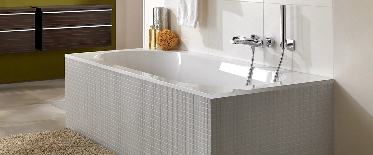 Квариловая ванна Villeroy&Boch Oberon Duo 190 x 90 см, белая, UBQ199OBE2V-01 - Gidratop.ru изображение