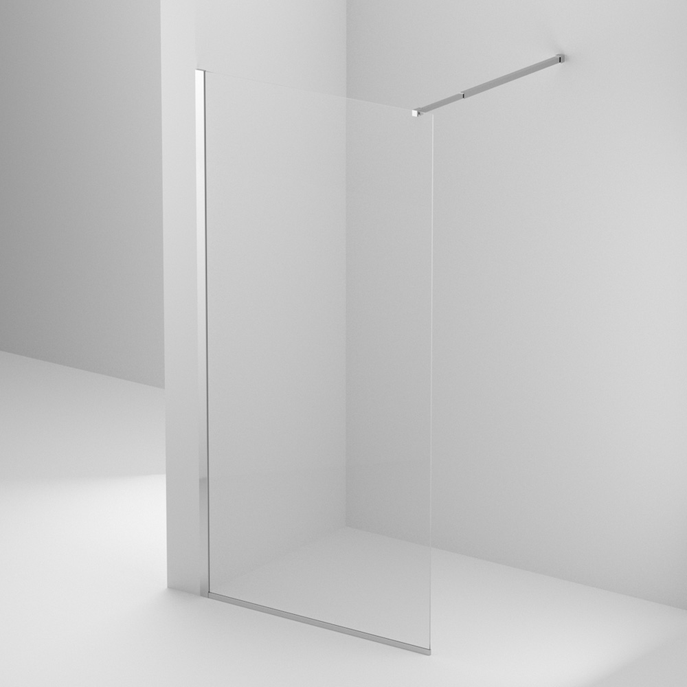 Душевая перегородка BelBagno KRAFT-L-1-110-C-Cr - Gidratop.ru изображение