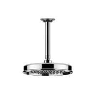 GESSI VENTI20 верхний душ Oslash;200 мм., с потолочным держателем 288 мм., цвет хром - Gidratop.ru изображение