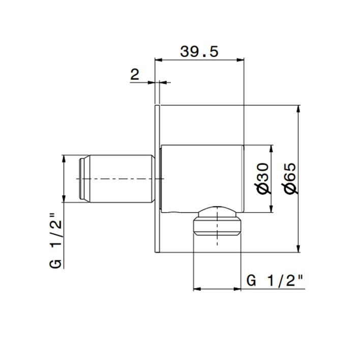 Newform X-STEEL 316 Шланговое подсоединение, цвет: INOX - Gidratop.ru изображение