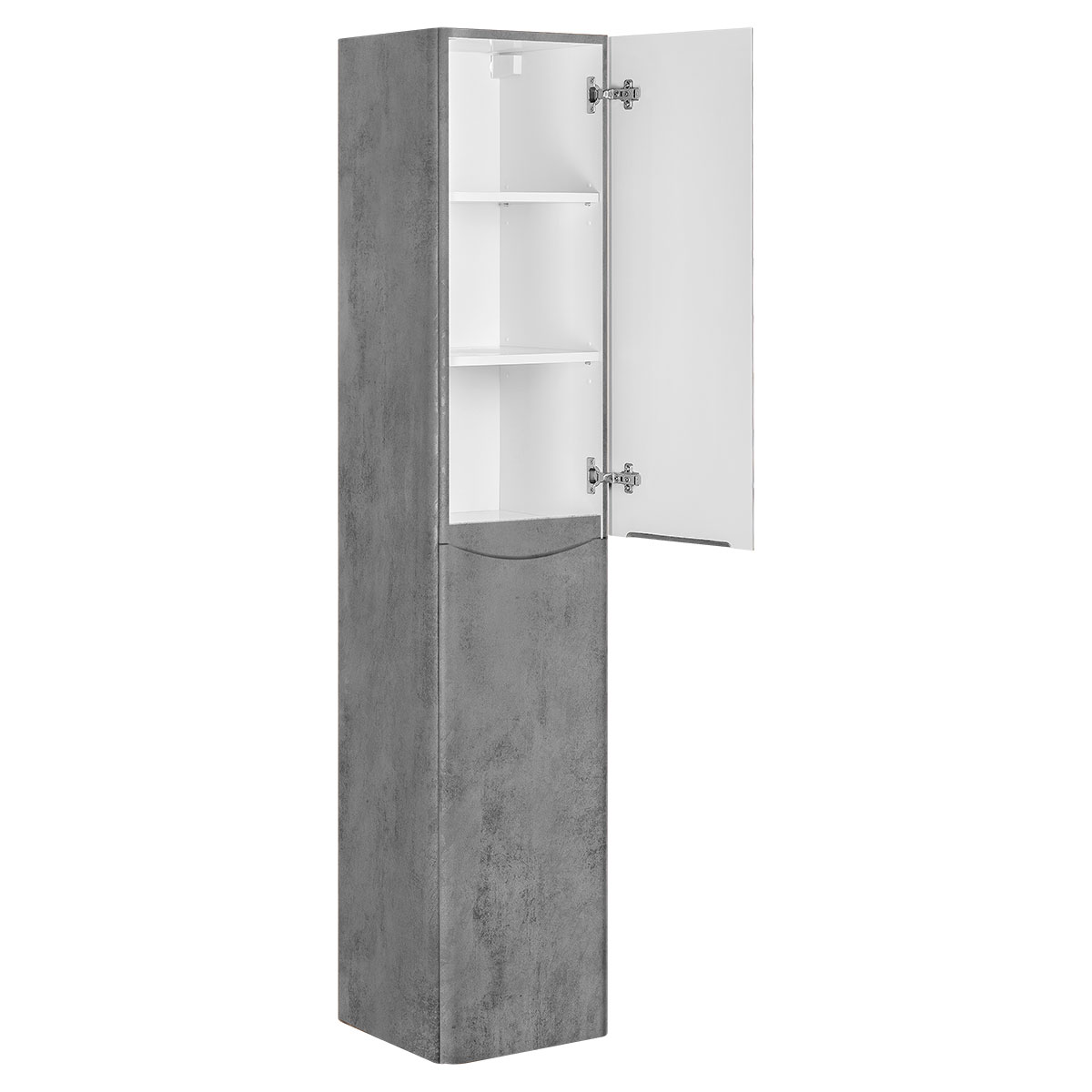 Шкаф Paola VSC-2P170BT-L подвесной, 1700*350*350, Beton, левый - Gidratop.ru изображение