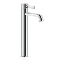 GESSI INCISO смеситель для раковины на 1 отверстие, высокий h=337мм, без донного клапана Цвет: хром - Gidratop.ru изображение