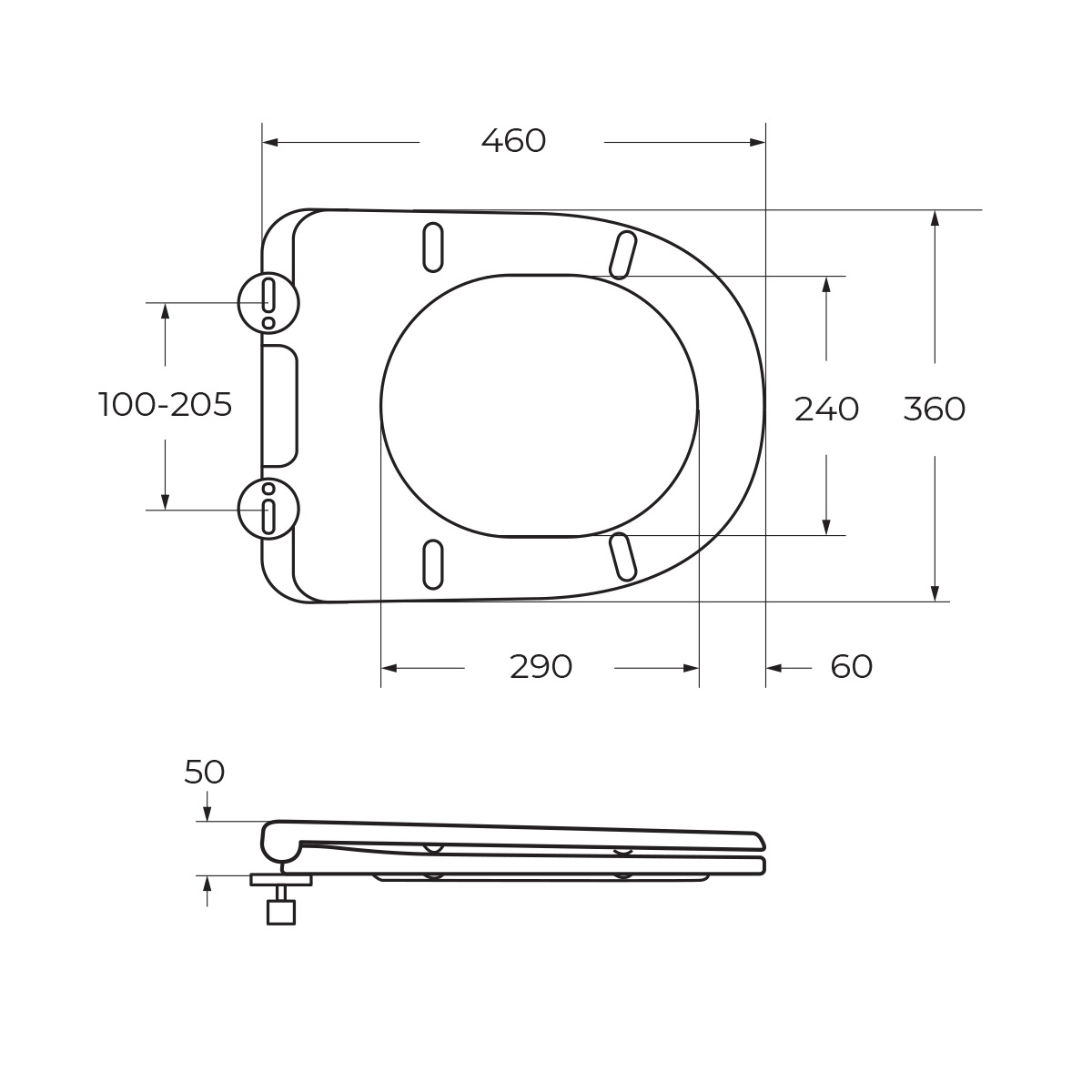Унитаз-компакт безободковый BelBagno SFERA-R BB2141CPR/BB902SC - Gidratop.ru изображение