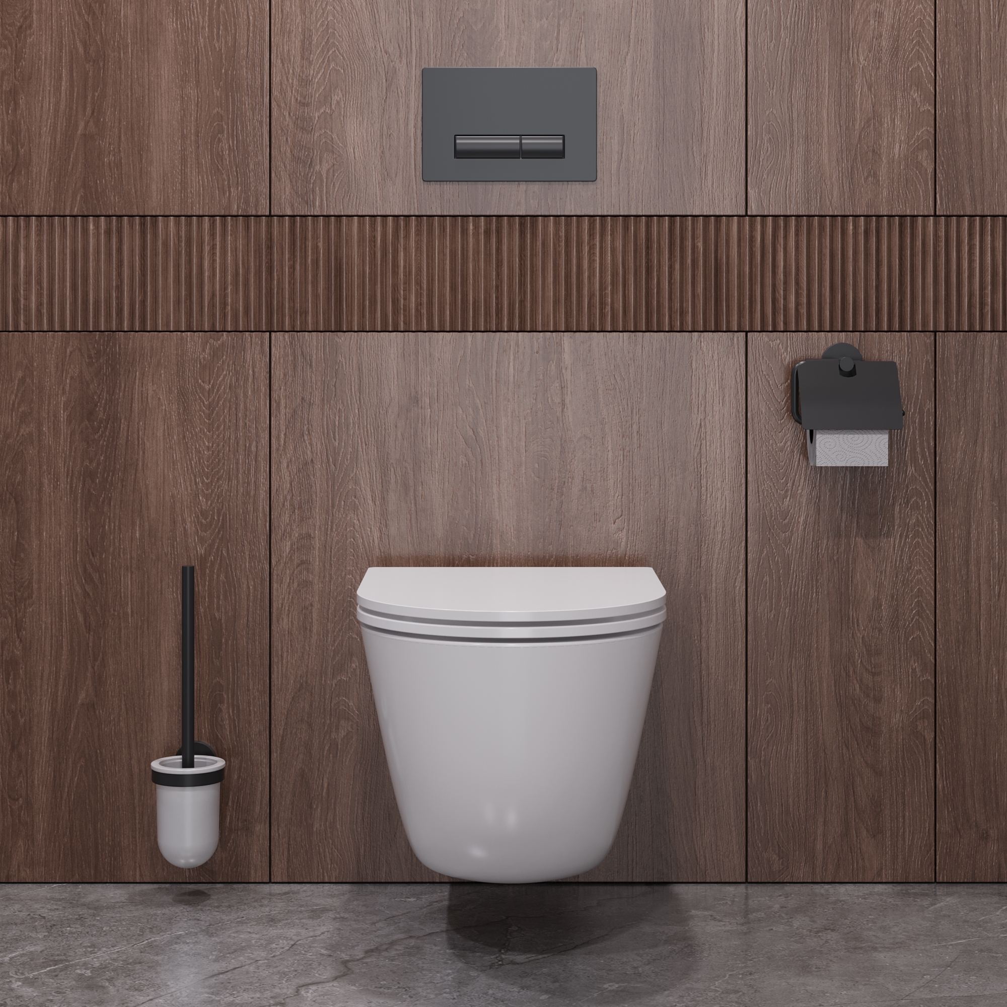 Унитаз подвесной безободковый с сиденьем CEZARES RELAX CZR-38088-49-TH-TOR/SC - Gidratop.ru изображение