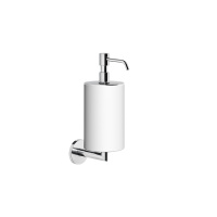 Gessi Tondo дозатор для мыла настенный белый, цвет: хром - Gidratop.ru изображение