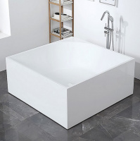 Акриловая ванна ABBER AB9337 белая - Gidratop.ru изображение