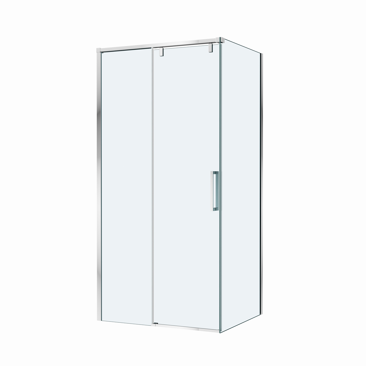 Душевой уголок BelBagno SOFT_CLOSE-1-AH-1-100/90-C-Cr - Gidratop.ru изображение