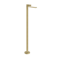 GESSI  INVERSO DIAMANTATO внешняя часть напольного смесителя для раковины, цвет: Brass Brushed PVD - Gidratop.ru изображение