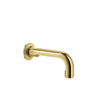 GESSI INCISO излив 190мм, для ванны с удаленным управлением (не входит в комплект), цвет: золото - Gidratop.ru изображение
