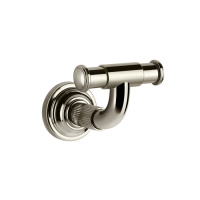 GESSI VENTI20 крючок двойной, цвет Nickel PVD - Gidratop.ru изображение