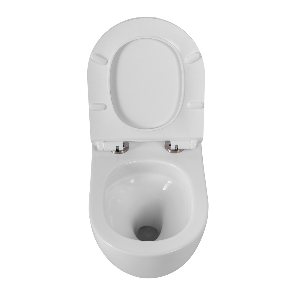 Унитаз подвесной безободковый BelBagno SFERA-TOR BB046CH-TOR/BB2111SC - Gidratop.ru изображение