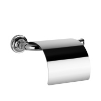 GESSI VENTI20 держатель туалетной бумаги, с крышкой, цвет хром - Gidratop.ru изображение