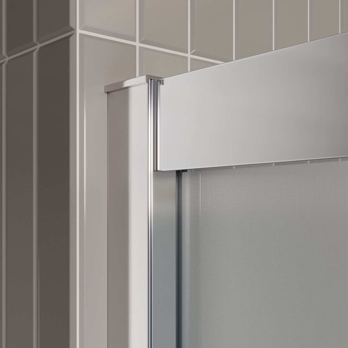 Душевая шторка на ванну BelBagno LUCE-VF-11-90/145-P-Cr - Gidratop.ru изображение